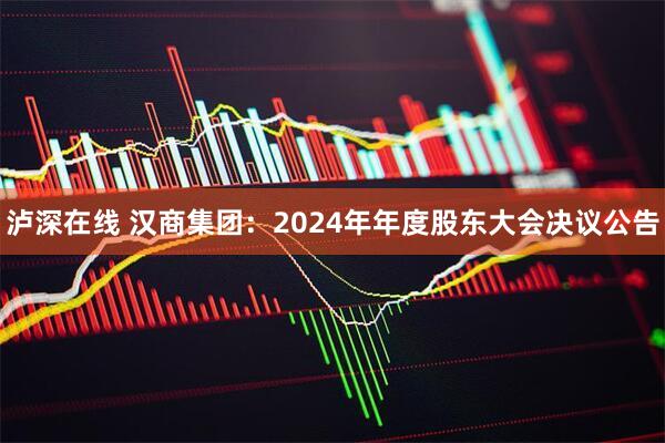 泸深在线 汉商集团：2024年年度股东大会决议公告